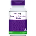 Natrol Kanel, krom og biotin - 60 tabs