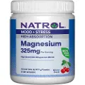 Natrol Højabsorberende Magnesium, 325mg (Kirsebær) - 477g