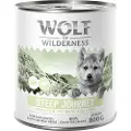 Wolf of Wilderness Junior “Expedition” 6 x 800 g - Steep Journey - Fjerkræ med Lam