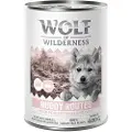 Wolf of Wilderness Junior “Expedition” 6 x 400 g - Muddy Routes - Fjerkræ med Svin