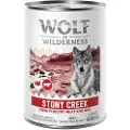Wolf of Wilderness Senior “Expedition” 6 x 400 g - Stony Creek - Fjerkræ med Okse