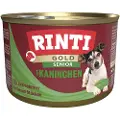 Rinti Økonomipakke: 24 x 185 g RINTI Gold Senior - Kanin