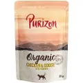 Purizon Organic 6 x 85 g - Øko ylling & Øko Gås med Øko Græskar