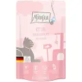 MjAMjAM Økonomipakke: 12 x 125 g MjAMjAM Squeeze Kitten - Kylling med lakseolie