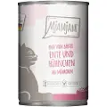 MjAMjAM Økonomipakke: 24 x 400 g MjAMjAM Duo - And & kylling med gulerødder
