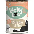 Lucky Lou Voksen 6 x 400 g - Fjerkræ og kaniner