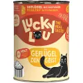 Lucky Lou Økonomipakke Lucky Lou Voksen 24 x 400 g - Fjerkræ