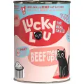Lucky Lou Økonomipakke Lucky Lou Voksen 24 x 400 g - Fjerkræ og oksekød