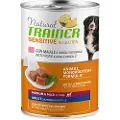 Trainer Natural Sensitive Natural Trainer Sensitive No Gluten Adult 6 x 400 g - 6 x 400 g svinekød og fuldkornscerealier