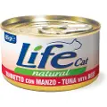 Life Cat Wet LifeCat Adult Tun & Oksekød - 12 x 85 g