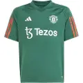 Adidas Manchester United 23/24 Træning Junior T-shirt Med Korte ærmer