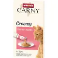 Animonda Carny Adult Creamy - 6 x 15 g med Laks + Taurin