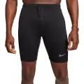 Nike Fast-Dri-FIT-løbetights i 1/2 længde med indershorts til mænd - sort