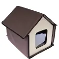 TIAKI opvarmet kattehus Bola - L 48 x B 42 x H 45 cm