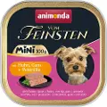 Animonda Vom Feinsten Adult Mini 32 x 100 g - Med kylling, gås + persille