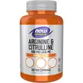 Now Arginin & Citrullin - 120 vegetabilske kapsler