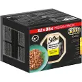 Sheba Økonomipakke: 64 x 85 g Sheba Uimodståelige Varianter bakke - Selection i sovs