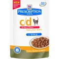 Hill's Pet Nutrition c/d Multicare Stress Urinary Care - Laks - 24 x 85 g
