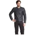 FASTWAY L-2201 Herre Læderjakke sort 52