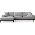 Atelier Del Sofa - Hjørnesofa -Tanny Left - Grå - Sofaer med chaiselong - - Homeroom