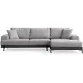 Atelier Del Sofa - Hjørnesofa -Tanny Right - Grå - Sofaer med chaiselong - - Homeroom