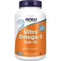 Now Ultra Omega-3 (i fiskegelatine softgels) - 180 fiskeolie softgels