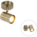 QAZQA Moderne spotlight bronze vippelig - Jeana