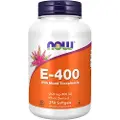 Now Vitamin E-400 - Naturligt (blandede tocopheroler) - 250 softgels