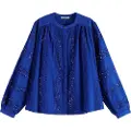 Scotch & Soda Anglaise Langærmet Bluse