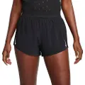 Nike AeroSwift Dri-FIT ADV-løbeshorts med indershorts (7,5 cm) og mellemhøj talje til kvinder - sort