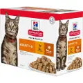 Hill's Pet Nutrition Science Plan Kattefoder - Vådfoder - Poultry Selection - 12 x 85 g