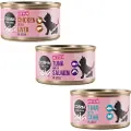 Cosma Økonomipakke: 24 x 85 g Cosma Asia Kitten i gelé - Mix: 2 x Tun & Krabbekød, 2 x Tun & Laks, 2 x Kylling & Kyllingelever