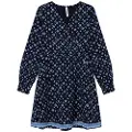 Pepe Jeans Pepe Jeanstil piger. PG951595 Sabine kjole navy (14años= 164cm), Casual, Viscose, Lange ærmer, Blå, børnetøj