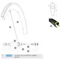 Mavic Comete Pro Carbon Exalith Forhjulsfælg