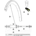 Mavic Cosmic Pro Carbon 2017-19 Forhjulsspejlene 14 Enheder