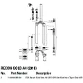 RockShox Guld Recon Solo Air 51os Forgaffel