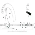 Mavic Comete Pro Carbon Sl T Venstre Baghjuls Eger 10 Enheder