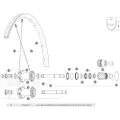 Mavic Crossmax Pro/xa Pro/deemax Pro 29 Rear Right Eger 12 Enheder