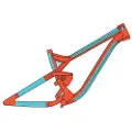 RideWrap Mtb Rammesikringsklistermærker