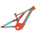 RideWrap Emtb Rammesikringsklistermærker