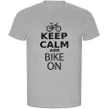 Kruskis Keep Calm And Bike On Eco T-shirt Med Korte ærmer