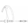 Mavic Kit 12 Rear Ksyrium Sl Ds Eger