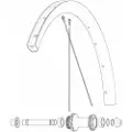 Mavic Kit 12 Front/rear Cosmic Sls 32 Disc Eger