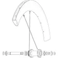 Mavic Kit 2 Front/rear Comete Pro Carbon Ust Eger