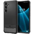 Spigen Samsung Galaxy S24 Spigen Rugged Armor TPU Cover - Sort