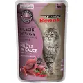 Benek Super Benek kornfri dampede fileter 28 x 85 g - And med tranebær i sauce