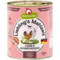 Granatapet Liebling's Mahlzeit 6 x 800 g - Lam & Kyllingehjerter