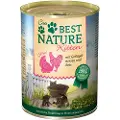 Best Nature Økonomipakke Best Nature Kitten 12 x 400 g - Fjerkræhjerter og ris