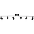 By Rydens - Ceilingspot Correct 6-lys - Sort - Spotlights - - Homeroom