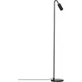 By Rydens - Gulvlampe Curve Højde 146 cm - Sort - Gulvlamper - - Homeroom